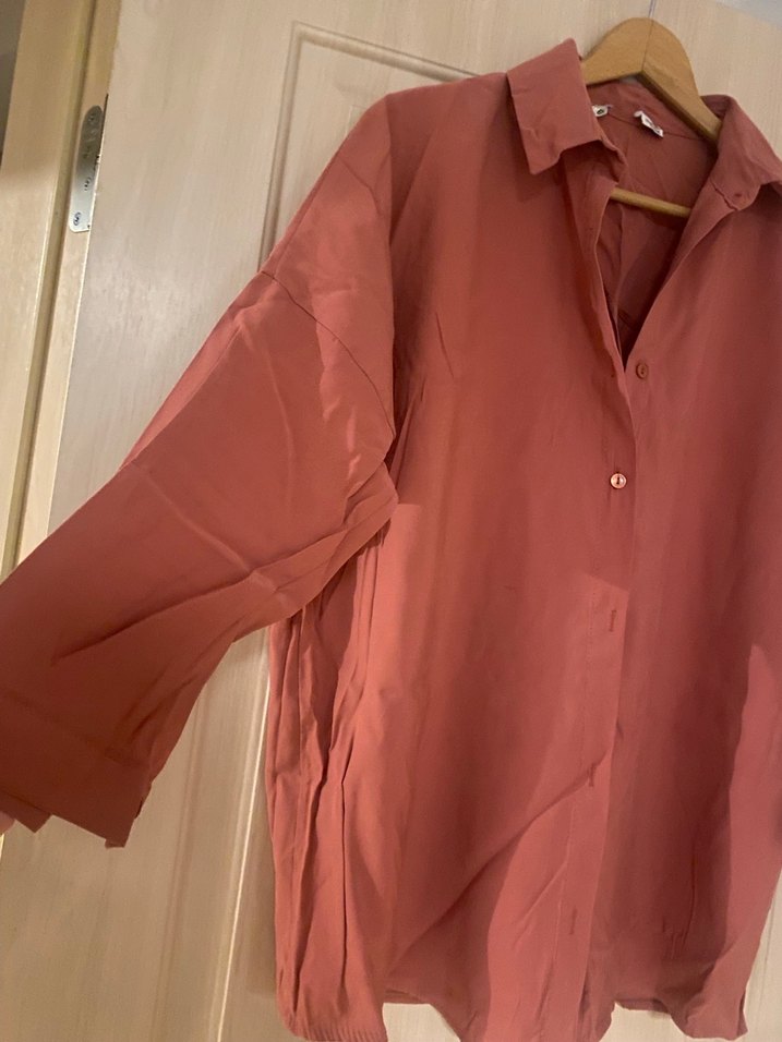 Düğmeli Kadın Gömlek - Görsel 3