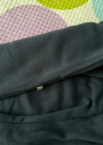 l Beden çeşitli Renk Kadın Siyah Spor Paçalı Eşofman Altı