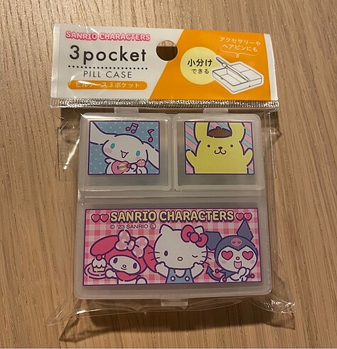Sanrio Hello Kitty ilaç/takı Kutusu