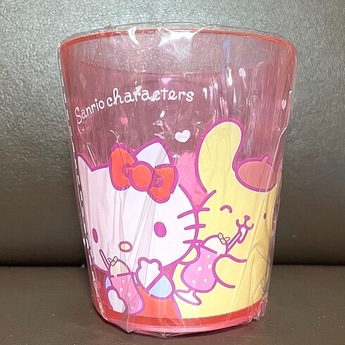 Sanrio Hello Kitty × Pompompurin Plastik Bardak