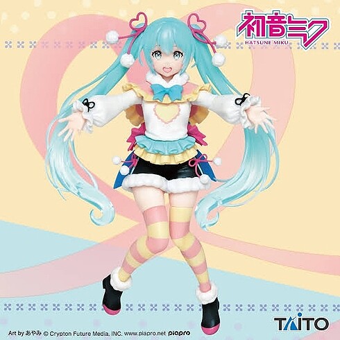 Taito Hatsune Miku Winter image ver. Figür
