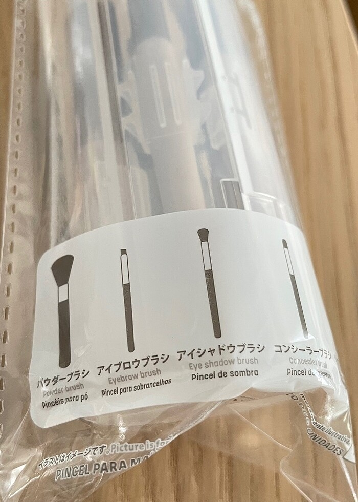 6 li Makyaj Fırçası Seti - Görsel 3