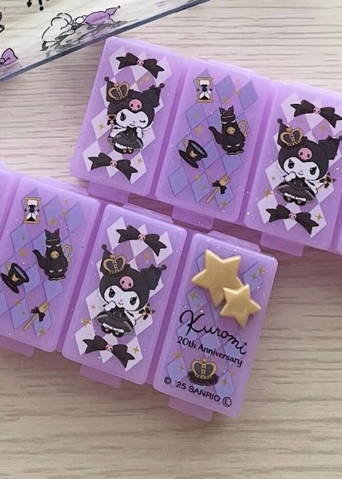 Sanrio orijinal Kuromi Takı Kutusu - Görsel 4