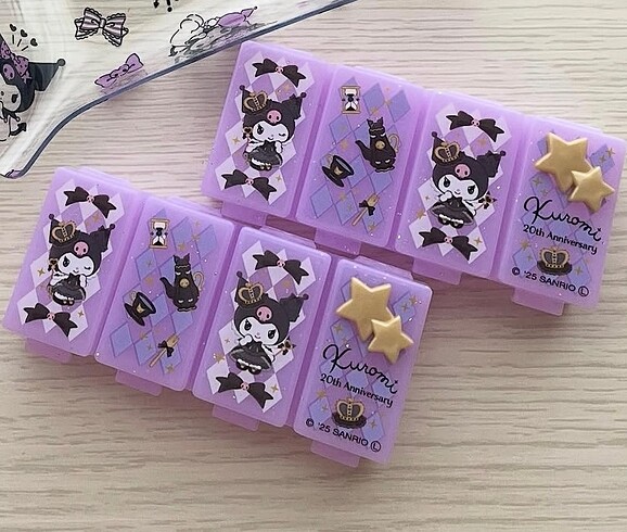 Hello Kitty Mıknatıslı Kıskaç &?Kuromi Takı Kutusu - Görsel 7