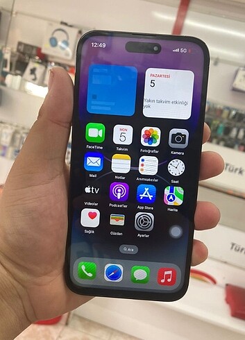 SIFIR 1'NCİ KALİTE REPLİKA İPHONE 14 PRO MAX DUBAİ 