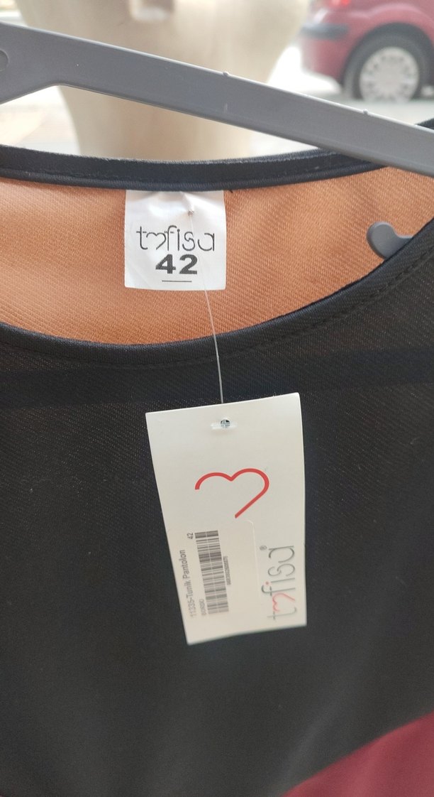 Siyah Memory Card Bluz 42 Beden takim - Görsel 2