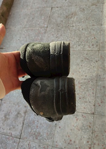 Cırt Cırtlı Siyah Gri Erkek işci ayakkabısı - Görsel 2