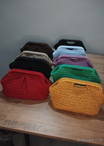 700tlden düştü kampanya !!! Pileli Burslu Bayan Çanta her renk - Görsel 7