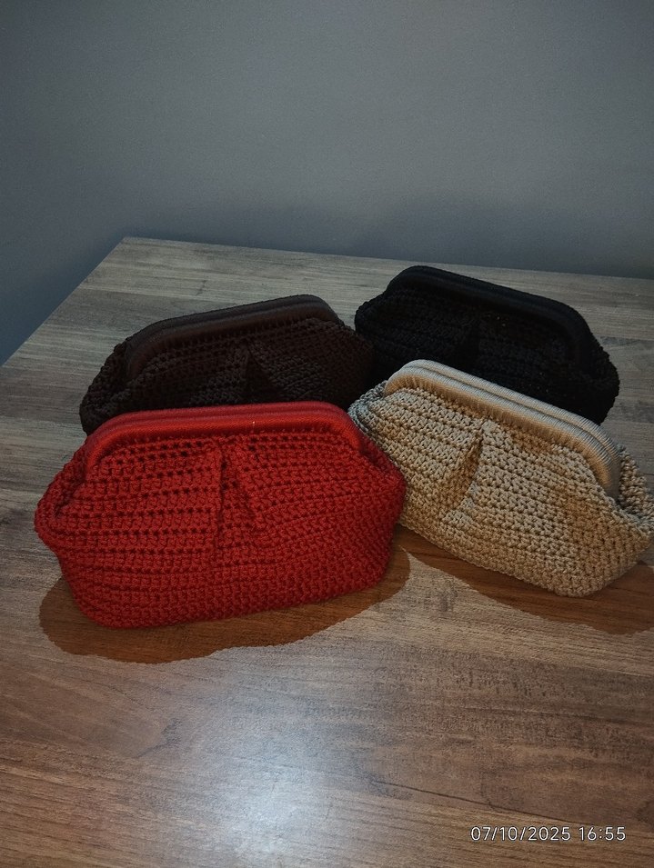 700tlden düştü kampanya !!! Pileli Burslu Bayan Çanta her renk - Görsel 3