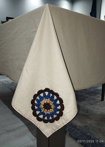 Bohem Tarz Jüt kumaşa motifli Runner Supla Sofra takımı - Görsel 8