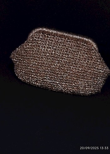 Gold Payetli Kadın Portföy Çanta - Görsel 6