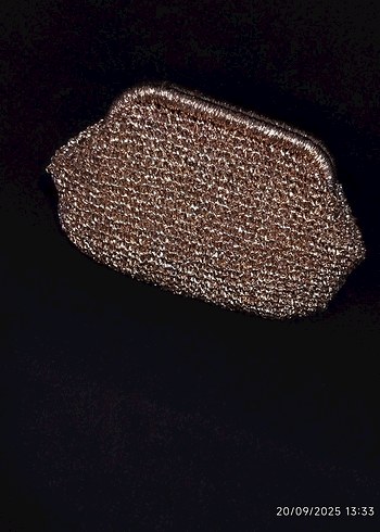 Gold Payetli Kadın Portföy Çanta - Görsel 4