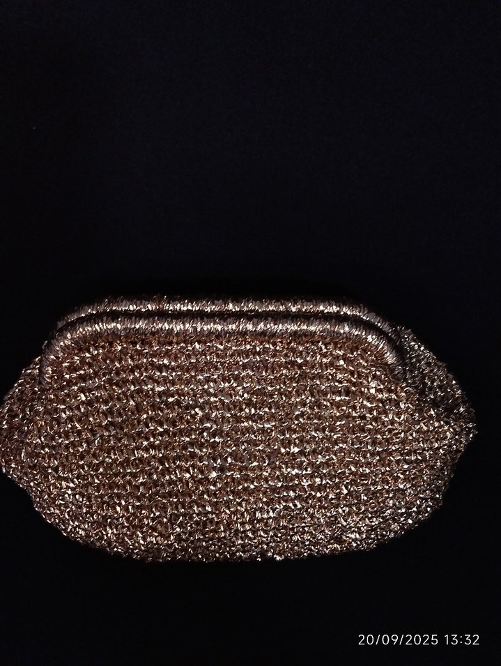 Gold Payetli Kadın Portföy Çanta - Görsel 3