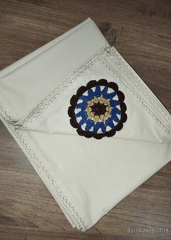 Motif işlemeli Masa Örtüsü - Görsel 8