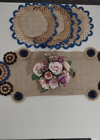 Motif işlemeli Masa Örtüsü - Görsel 2