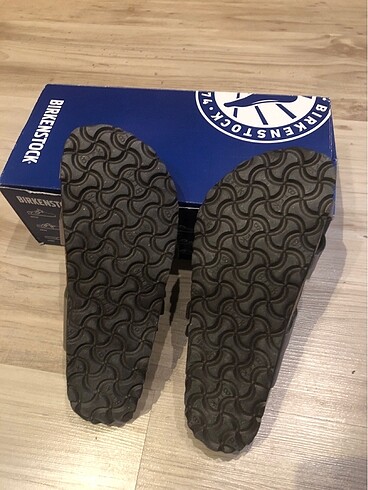 37 Beden gri Renk BIRKENSTOCK MAYARİ TERLİK FATURALI