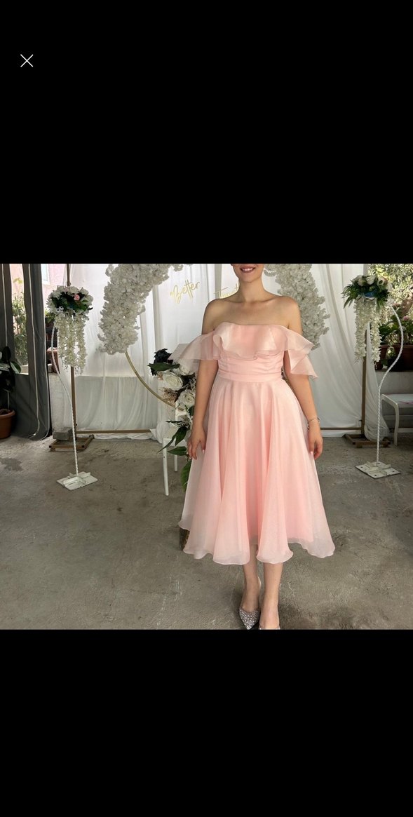 Pudra Nişan Elbisesi - Görsel 3