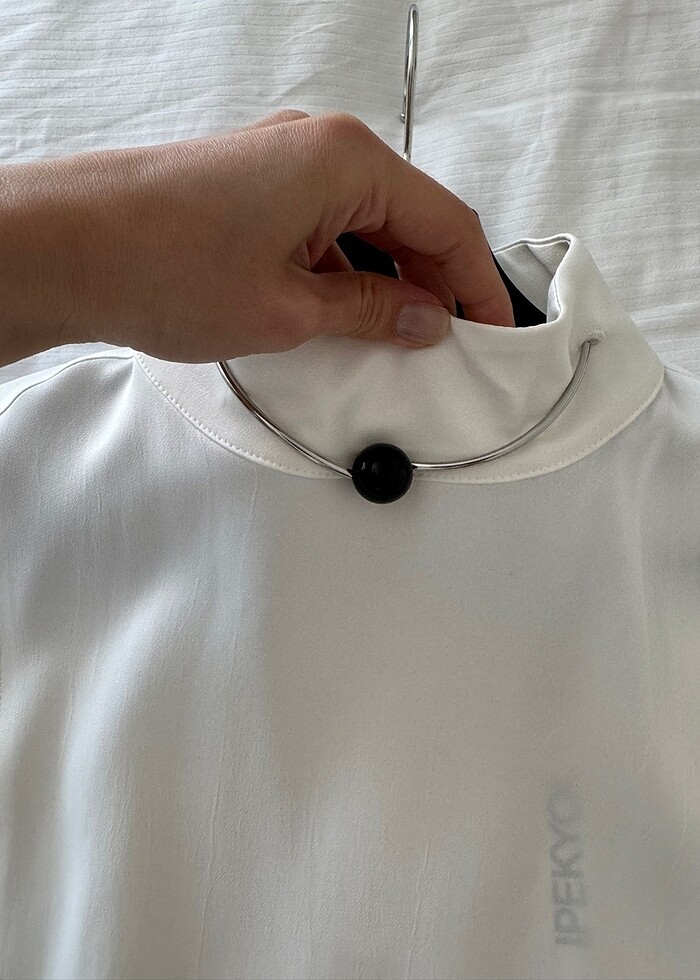 İpekyol ekru bluz - Görsel 4