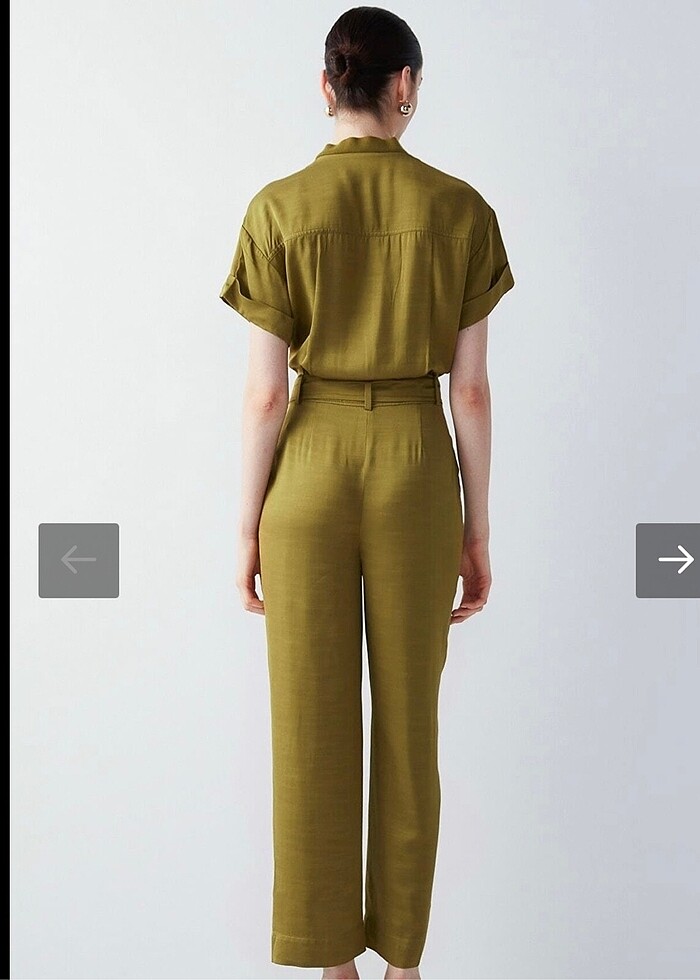 İpekyol zeytin yeşili tulum - Görsel 3