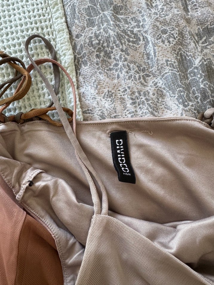 H&M Uzun Askılı Elbise - Görsel 2