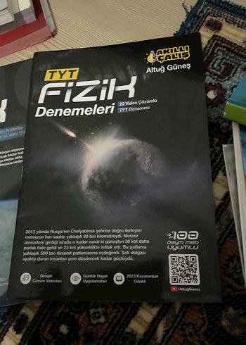 Altug Güneş TYT Fizik Deneme Kitapları