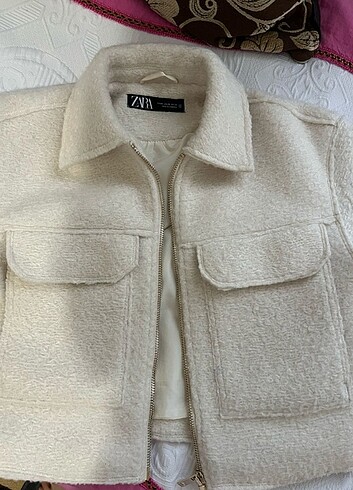 xs Beden ZARA KISA BUKLE CEKET