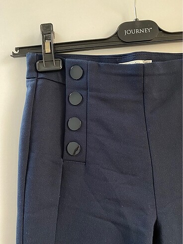 Stradivarius Stradivarius Lacivert Kumaş Pantolon