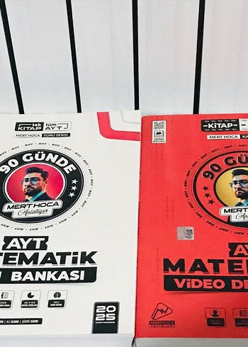 Satılık Mert Hoca 90 Günde AYT Matematik 2025 set