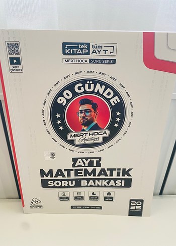 Satılık Mert Hoca 90 Günde AYT Matematik Soru Bankası 2025