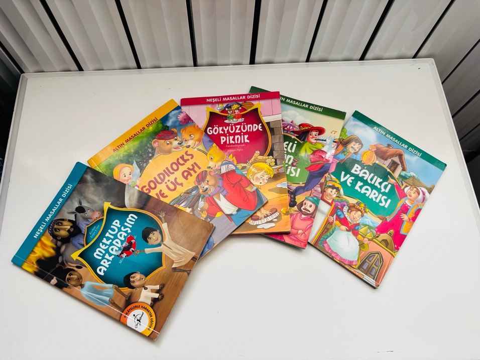 Çocuk Masalları Seti - Piknik Temalı - Görsel 2