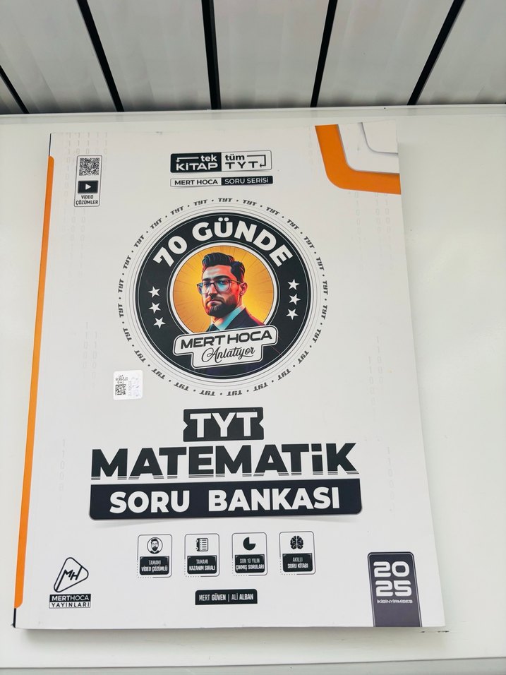 Mert Hoca 70 Günde TYT Matematik Soru Bankası 2025 - Görsel 4