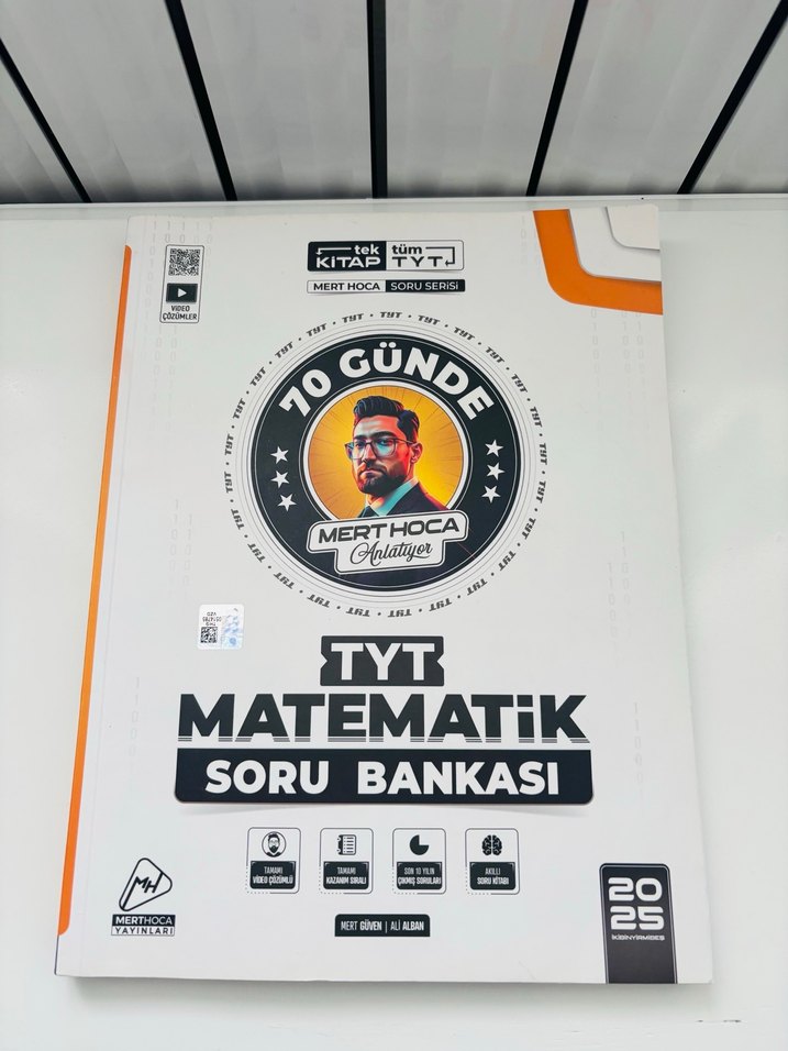Mert Hoca 70 Günde TYT Matematik Soru Bankası 2025 - Görsel 3