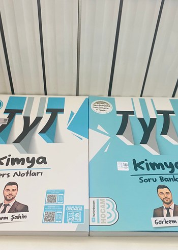 Satılık tyt kimya görkem Şahin set