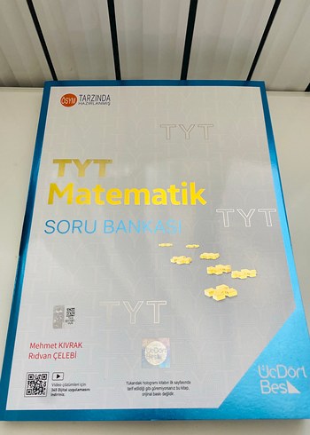 Satılık 345 TYT Matematik Soru Bankası - Mehmet Kıvrak