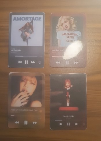 Blackpink spotify photocards - Görsel 2
