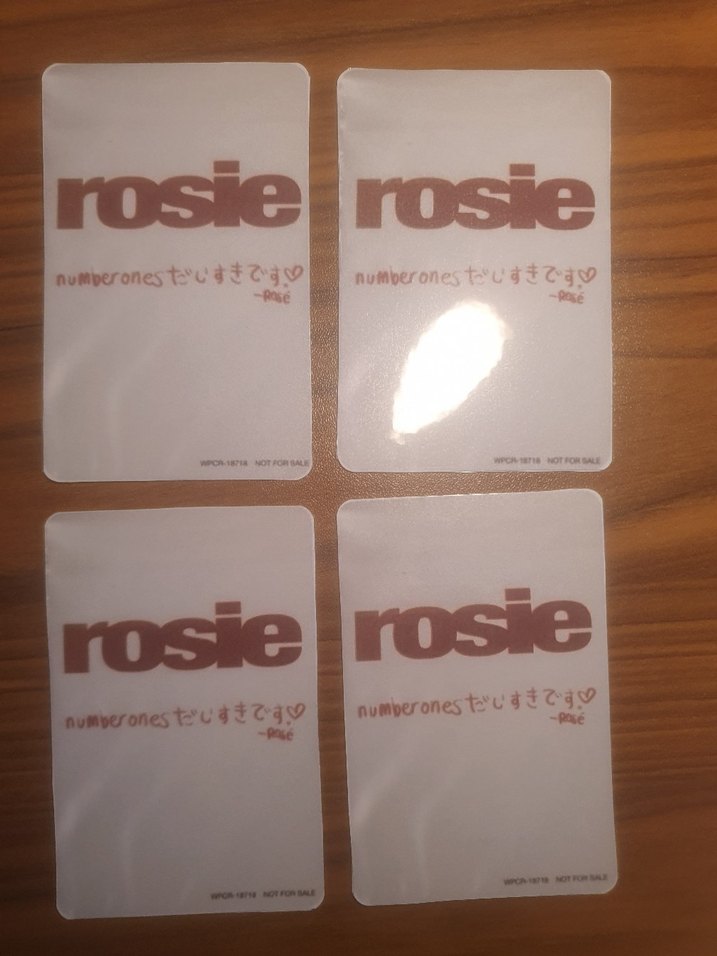Rose rosie photocards - Görsel 2