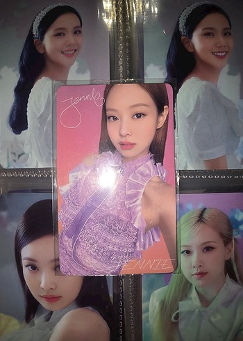 Jennie orjinal photocard