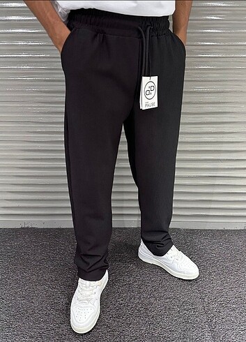 Erkek fittili baggy jogger pantalon 