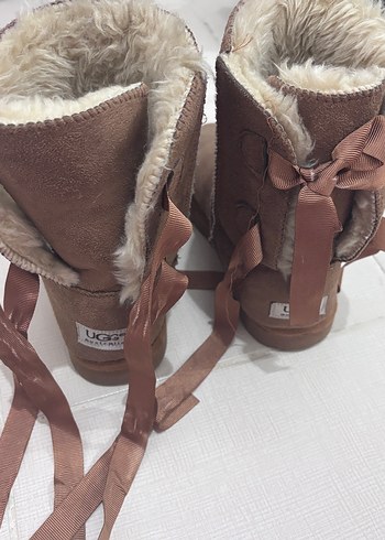 Ugg Kürklü Vizon Süet Kadın Bot UGG