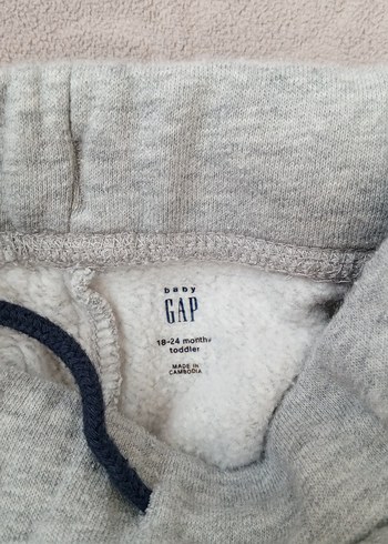 Gap Gri Nakışlı Erkek Çocuk Jogger Eşofman