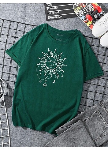 Unisex Sunny Mood Baskılı Tshirt 7 GÜNLÜK KAMPANYA