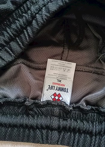 Tommy Life erkek eşofman altı siyah/antrasit - Görsel 3