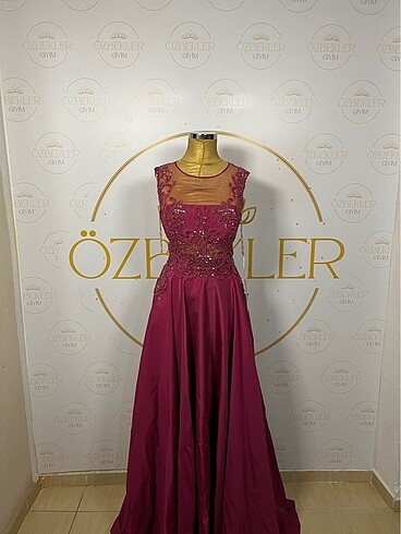 Kiraz Abiye / 40 Beden - Görsel 2