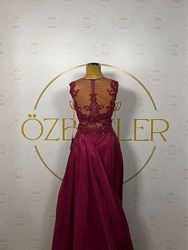 Kiraz Abiye / 40 Beden - Görsel 4