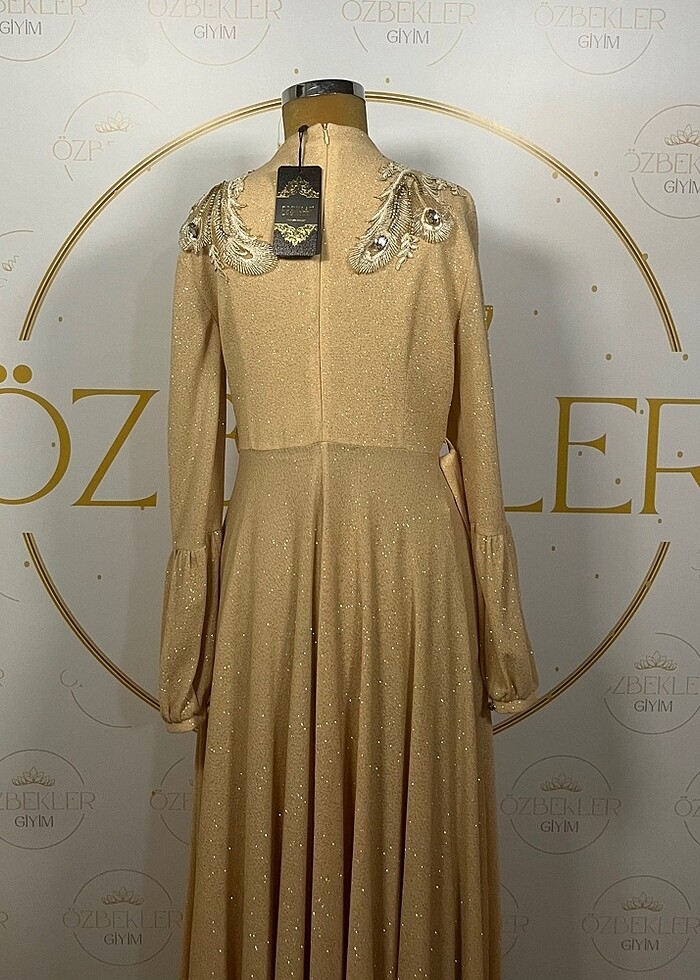 Işıltı Abiye / 42 Beden - Görsel 4