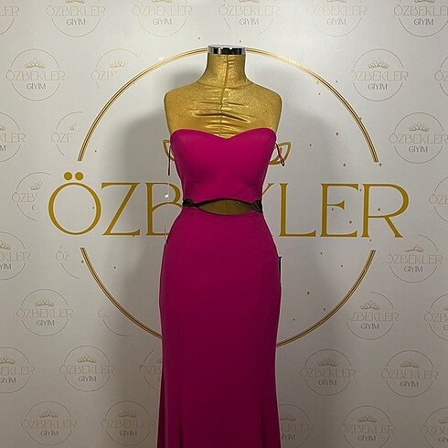 Bright Pink Abiye / 40 Beden