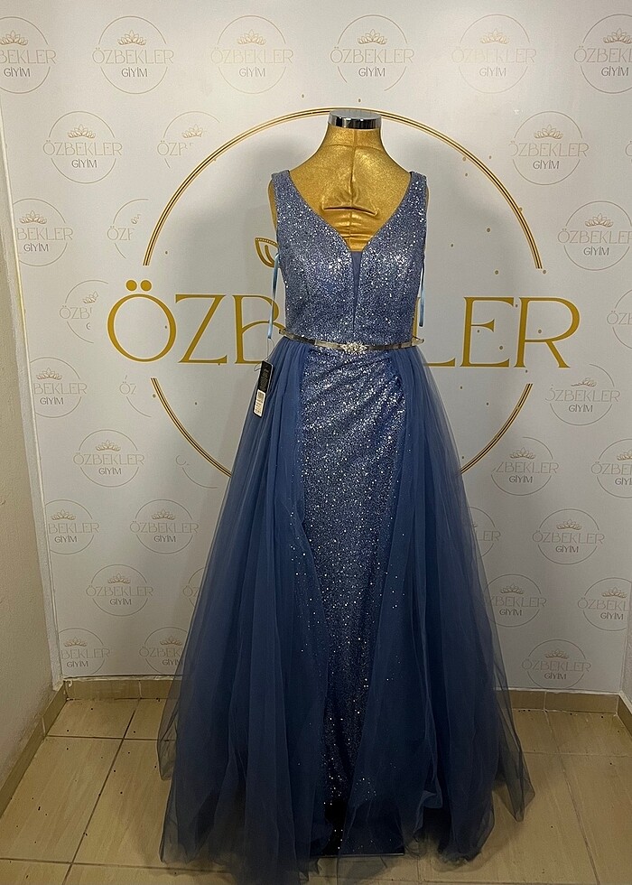 Royal Blue Abiye / 40 Beden - Görsel 2