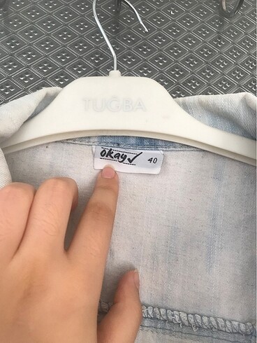 40 Beden mavi Renk Kot Ceket
