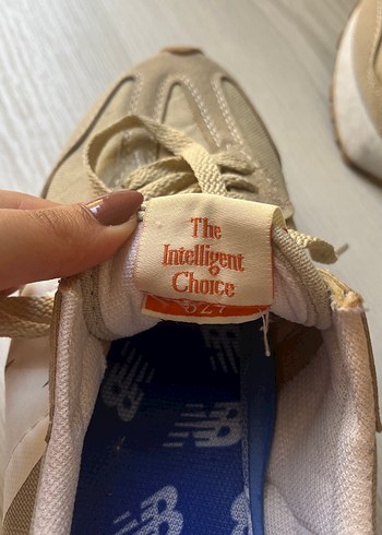 39 Beden camel Renk New Balance Bej Kadın Spor Ayakkabı