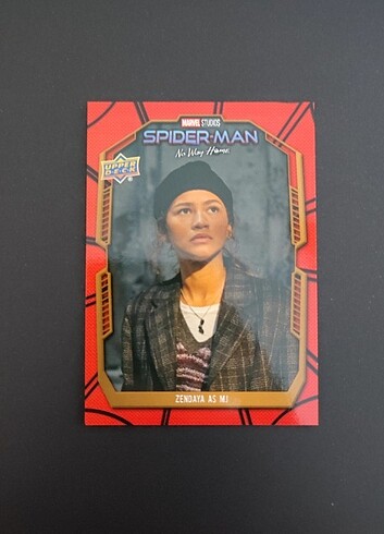 2023 Upper Deck Zendaya MJ Spiderman no way home base kart